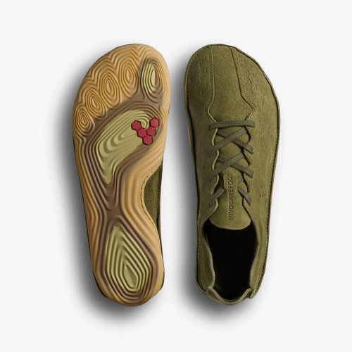 代购VIVOBAREFOOT Sensus 轻便透气防水赤足鞋复古绿色男运动鞋