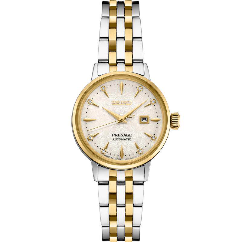 代购Seiko精工男女腕表自动上链日期显示手动 winding机械机芯