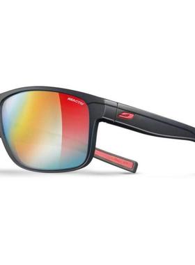 代购JULBO男士太阳镜变色镜片防雾抗冲击防紫外线包覆式金属框