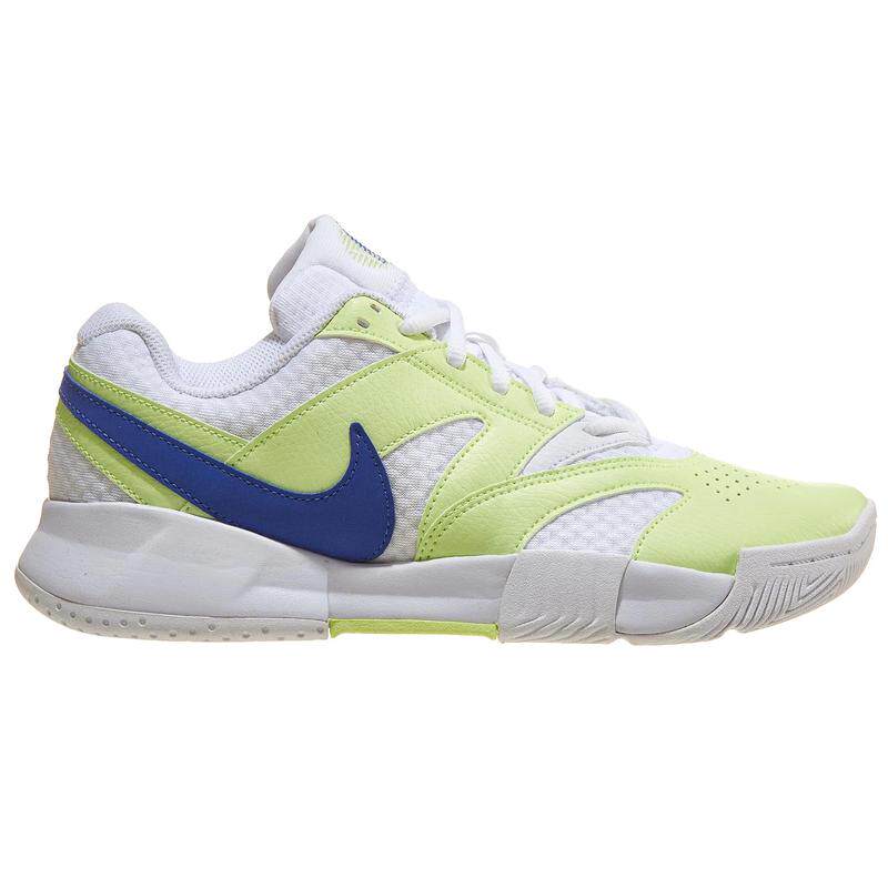 代购Nike耐克女士网球鞋防滑缓震支撑耐磨白色荧光绿蓝色