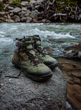 代购Danner丹纳Inquire Mid女款防水防滑透气户外拼接高帮徒步登