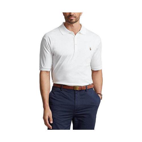 海外代购RALPH LAUREN男士T恤柔软亲肤吸湿透气经典版型罗纹领口