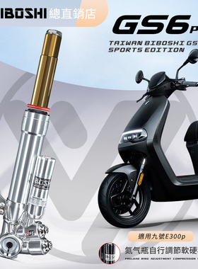 比博士前减震GS6pro九号E300P E200Pmk2 E125 E100 NS125LA避震