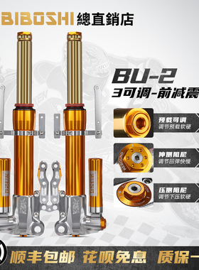 巴祖卡BU2前避震适用无极SR250GT/pro/Play专车专用款阻尼避震器
