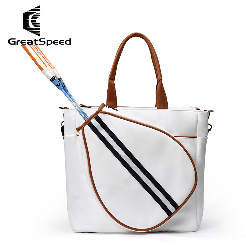 四大满贯GREATSPEED羽毛球拍包PADEL球拍包男女款单肩板式网球包 - 实物图