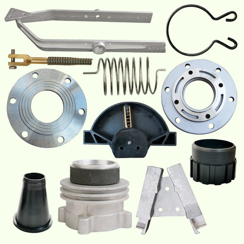 灌溉喷灌垂直上下金属摇臂喷头喷枪喷嘴法兰弹簧刹车铝件维修配件