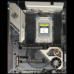 微星TRX40 PRO 主板   9新、质保三月保