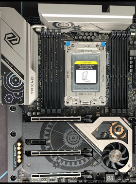 微星TRX40 PRO 主板   9新、质保三月保