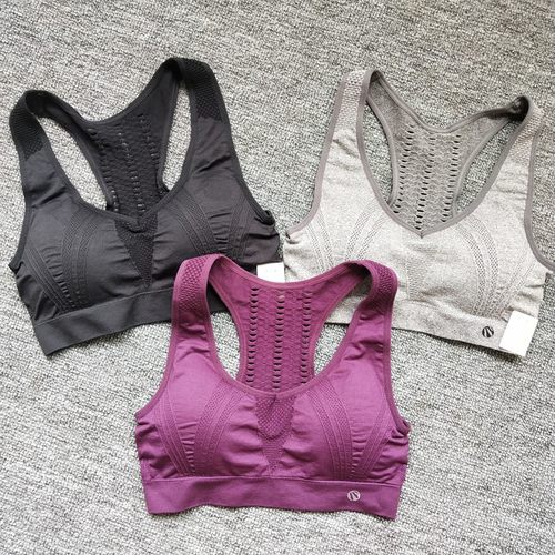 出口单跑步防震背心式瑜伽文胸