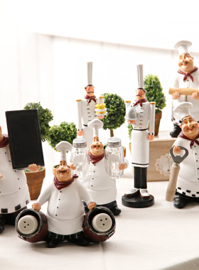 美式风西餐厅面包店牙签筒装饰品