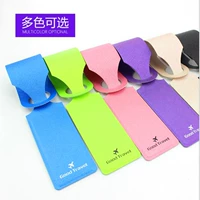 Чемодан, полиуретановая багажная бирка