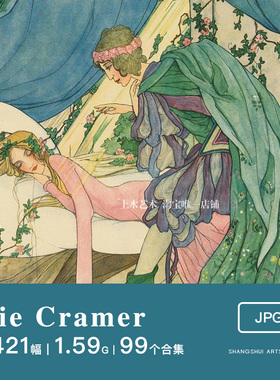 Rie Cramer里·克莱默｜荷兰可爱儿童复古插画童话美术素材图库