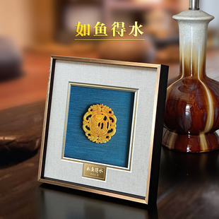 定制 送领导的高档礼物生日过年高升同事退休男女 领导办公室摆件