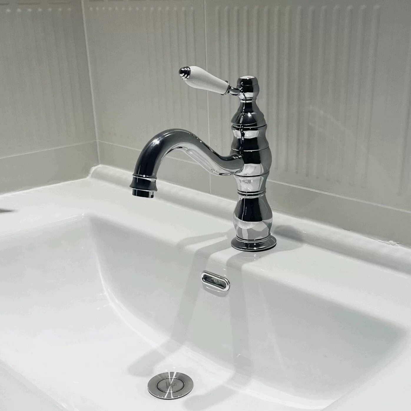 包邮冷热水龙头复古铜7陶瓷冷热通用旋转欧美法式卫浴洁具