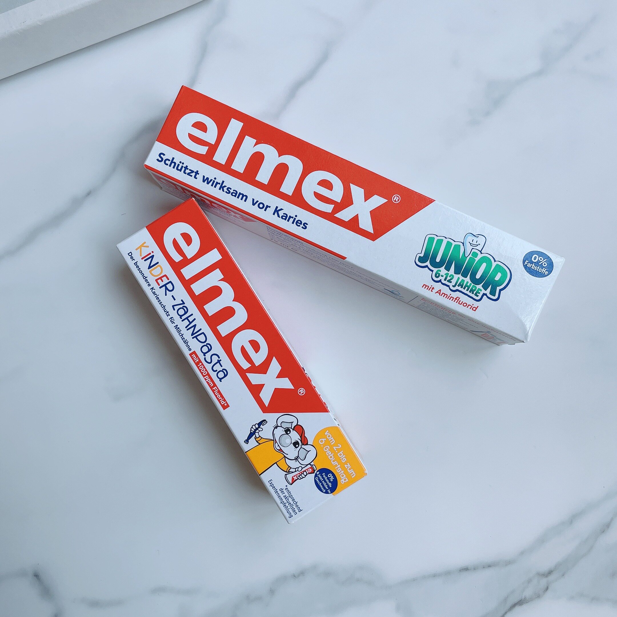 艾美适elmex儿童牙膏2-12岁含氟防蛀清新专业牙龈护理温和不辣嘴