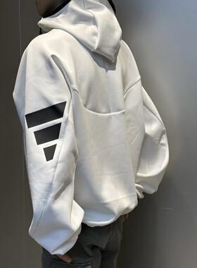 Adidas阿迪达斯 FOS男子运动休闲潮流宽松连帽卫衣 JM6235 JM6237