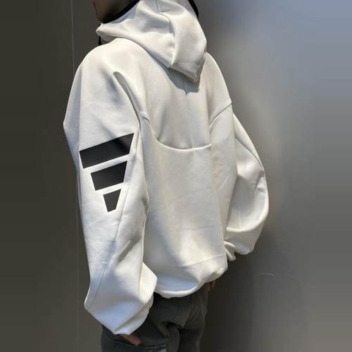 Adidas阿迪达斯 FOS男子运动休闲潮流宽松连帽卫衣 JM6235 JM6237