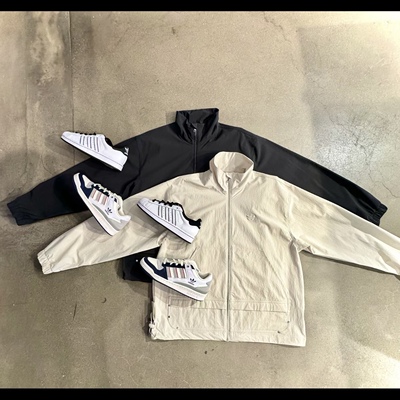 三叶草 运动潮流梭织速干防风夹克外套长裤 JD2119 JD5893 IY2075