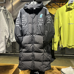 阿迪达斯 KR6709 男女运动休闲潮流AMG梅赛德斯F1赛车羽绒服外套