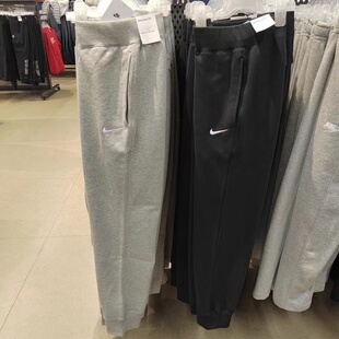 Nike耐克 刺绣小勾子男子春秋款 运动休闲针织束脚长裤 CZ2855 经典