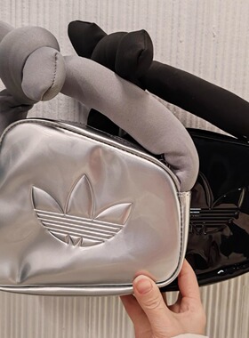 Adidas三叶草 女子运动潮流迷你粗绑带手提包拎包 JC6010 JC6012