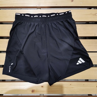 Adidas阿迪达斯 男子运动训练健身跑步侧开叉速干透气短裤 JZ7763