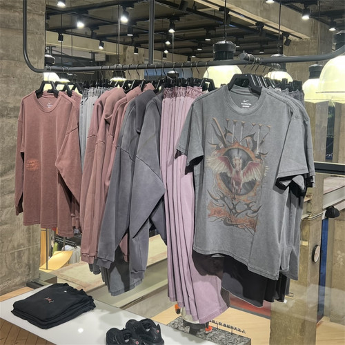 Nike耐克 男子运动休闲潮流复古做旧飞马宽松短袖T恤 II0678-010