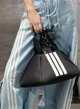 Adidas阿迪达斯 运动休闲潮流皮质可折叠变形挎包拎包背包 JX5477