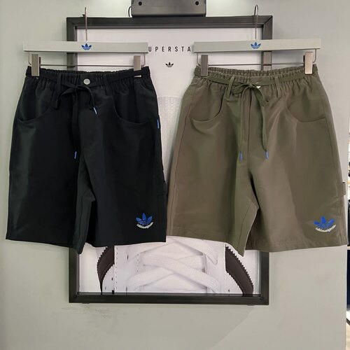 Adidas三叶草 男子运动休闲潮流工装五分裤短裤 JN1667 JN1668