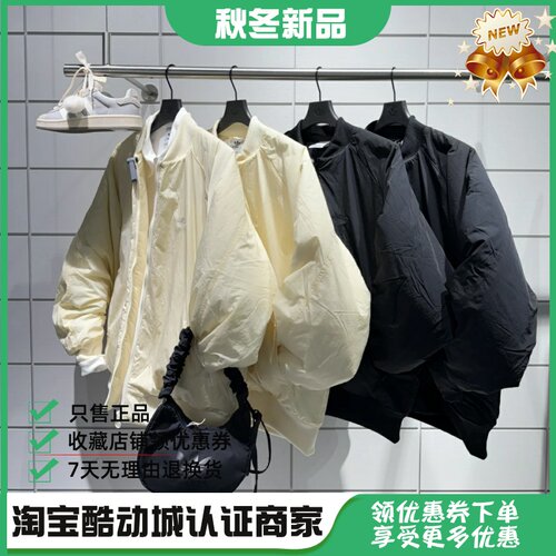 Adidas三叶草 男女运动休闲潮流飞行夹克棉服外套 JC7546 JC8868