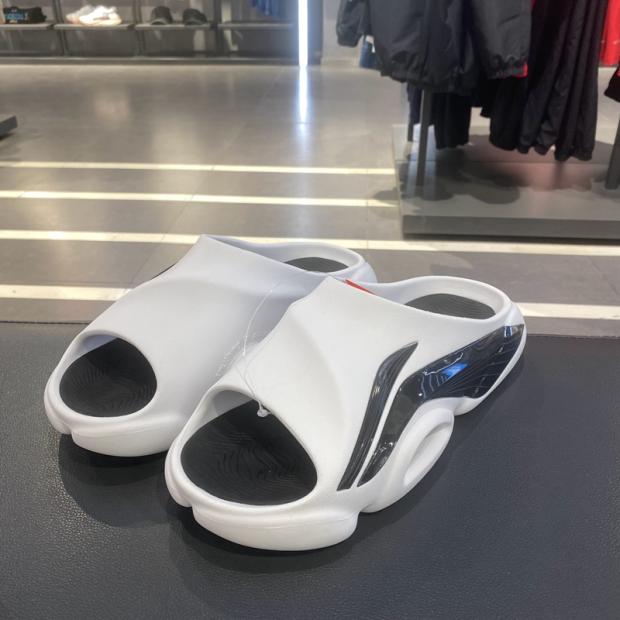 李宁反伍男子运动休闲凉拖鞋