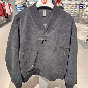 针织夹克卫衣外套 运动休闲潮流新中式 AWDW419 功夫成龙 中国李宁