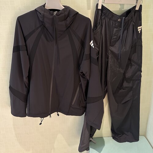 Adidas阿迪达斯 FOS男子运动休闲潮流夹克外套长裤 JN3427 JN3422