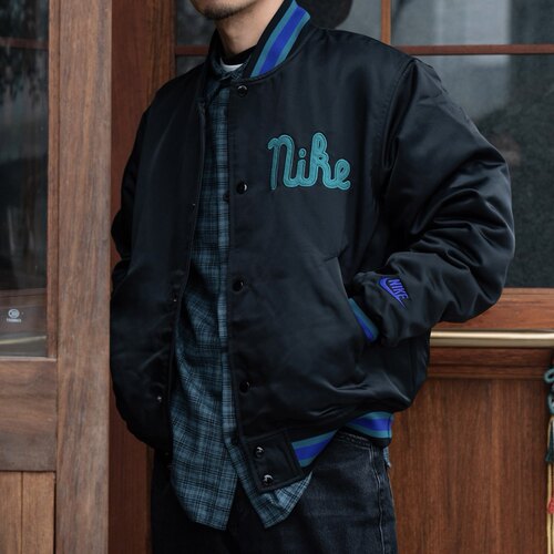 Nike耐克 秋冬男子运动休闲潮流刺绣棒球服棉服夹克外套 FQ7970