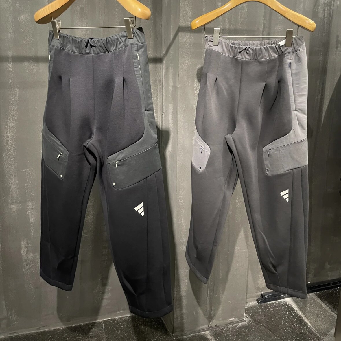 Adidas阿迪达斯 FOS男子运动休闲潮流宽松针织长裤 JM6179 JM6180
