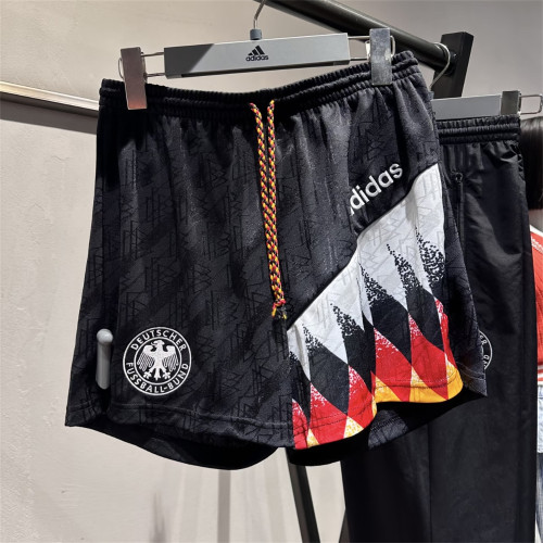 Adidas阿迪达斯 1994世界杯德国队复刻宽松足球运动短裤 JZ6958