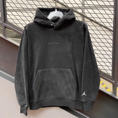 Nike耐克 Jordan AJ秋冬男子运动休闲刺绣加绒连帽卫衣帽衫DV1572