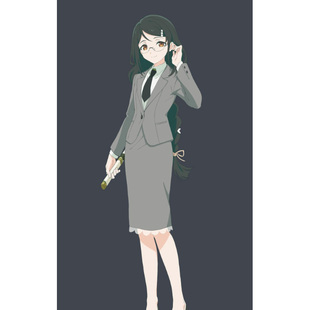 帝都动漫 COSPLAY 春夏秋冬代行者春之舞 叶樱菖蒲 cos假发 成品