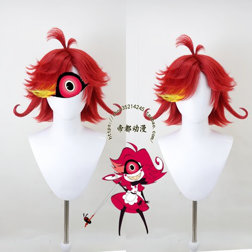 地狱客栈Niffty妮芙蒂cos假发