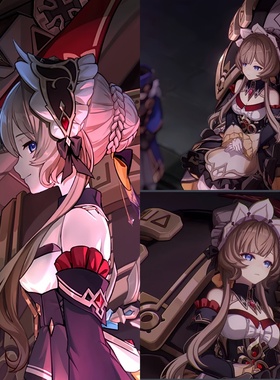 帝都动漫 cosplay 原神 桑多涅 Sandrone 木偶 cos假发 造型好