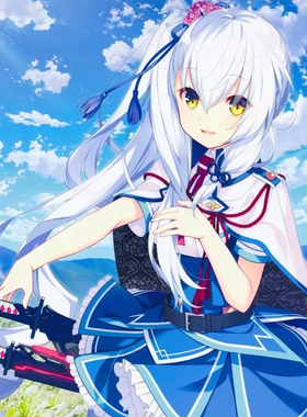 帝都动漫 galgame 牵绊闪耀的恋之伊吕波 cos假发 来图定制 造型