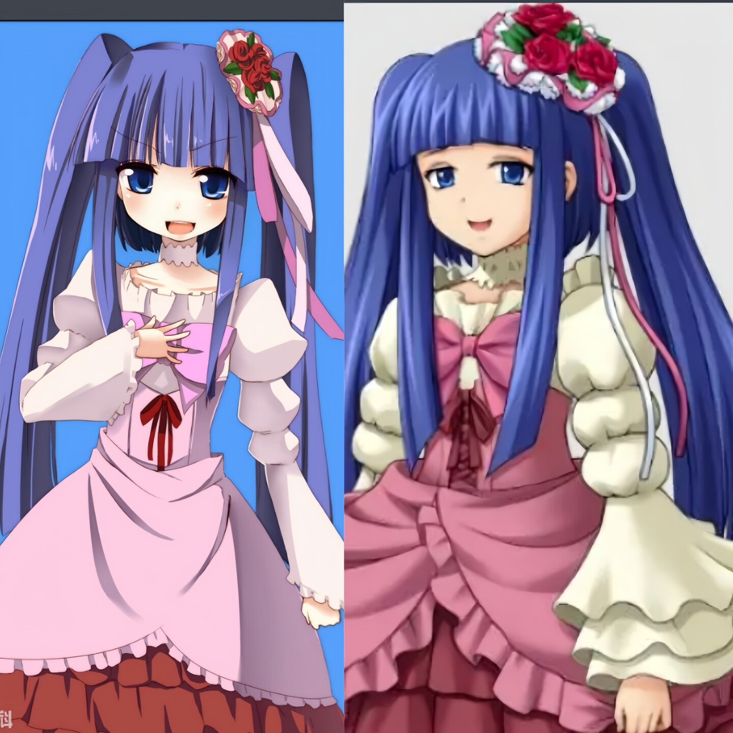 帝都动漫cosplay 海猫鸣泣之时 古户艾莉卡cos假发 定制 虎口爪子