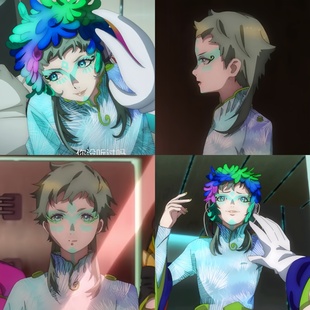 帝都动漫 COSPLAY gnosia 古诺希亚 拉琪奥 希皮 cos假发 成品