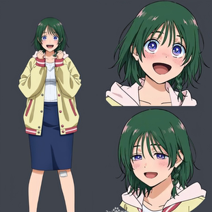 帝都动漫 COSPLAY 婚姻剧毒 嬉野诗织 鸣子弦弥 cos假发 成品