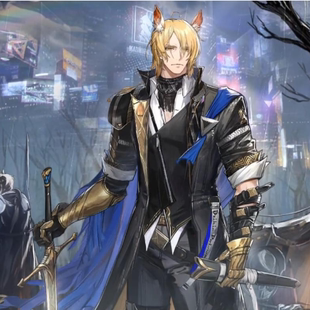 帝都动漫 cosplay 明日方舟 远路 玛恩纳cos假发 定制游戏造型