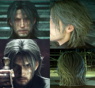 帝都动漫cosplay 最终幻想 FF15 诺克提斯10年后 COS假发 定制