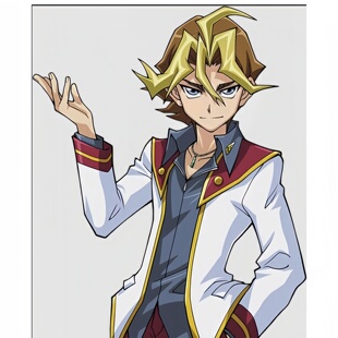 帝都动漫 COSPLAY 游戏王 泽渡慎吾cos假发 成品 来图定制 造型好