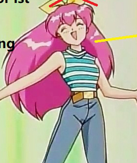 动漫假发套来图定做COS爱天使传说花咲桃子Momoko Hanasaki头发