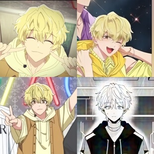 帝都动漫 COSPLAY 现在多闻君是哪一面 石桥夏树 cos假发 成品