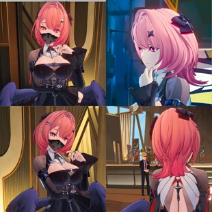 帝都动漫 COSPLAY 绝区零 拉米尔 cos假发 成品 来图定制